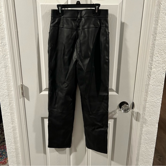 H&M Faux Leather Pants | Size 4 - Picture 5 of 7